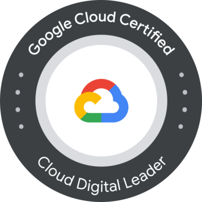 Google Cloud Certified Cloud Digital Leader logo